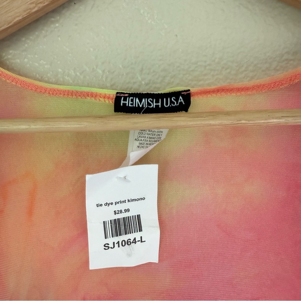 ❇️HEIMISH USA Tie-Dye Kimono 2 for $22❇️ - Picture 2 of 3